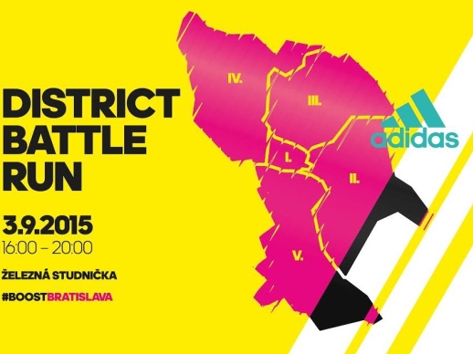 adidas District Battle Run „rozbehá“ už po druhý krát Bratislavu