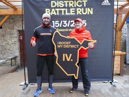 Nový bežecký okruh pre víťazov adidas District Battle Run otvorený